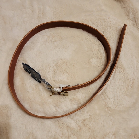 🎯nwt universal thread square buckle belt cognac - Picture 3 of 4